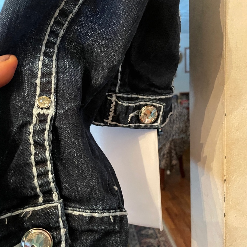 Cropped bling jacket - Picture 9 of 16